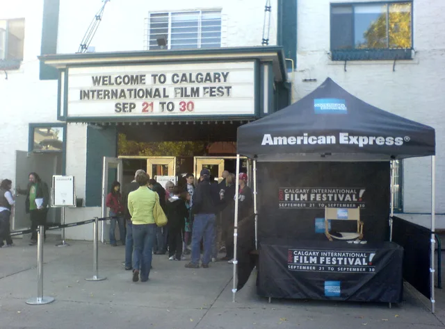 Outside the Plaza Theatre during the Calgary International Film Festival on September 22, 2007. Photo taken by Bhavesh Chauhan|. 3 Calgary and Edmonton trivia rounds built on Alberta film festival history