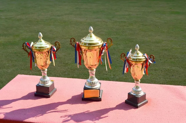 trophy, trophies, win, winner, winning, first, place, award, achievement, reward, sports, athletic, medals, trophy, trophy, trophy, trophy, trophy, reward, reward. Awards trivia by decade: how to keep dates clear
