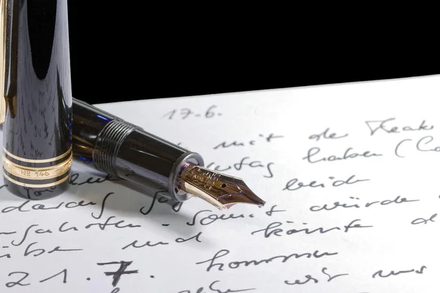 fountain pen, ink pen, montblanc, masterpiece, ink, handwriting, handwritten, fountain pen, fountain pen, montblanc, handwriting, handwriting, handwriting, handwriting, handwriting, handwritten. Celebrity signatures questions: answer format decides if they work